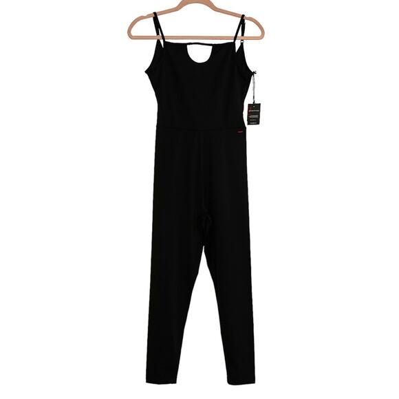 NWT n:Philanthropy Lolo Black Sleeveless Scoopback Bodysuit in Black Cat MEDIUM - Picture 3 of 11